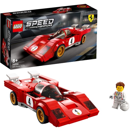 [76906] LEGO Speed Champions 1970 Ferrari 512 M Sports Car Toy (76906)